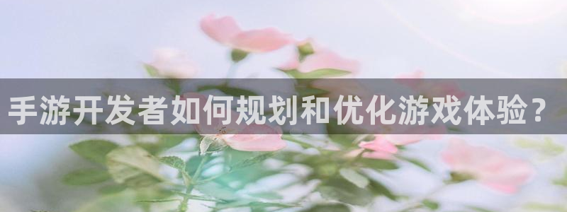 巅峰国际首页：手游开发者如何规划和优化游戏体验？