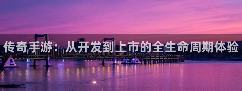 巅峰国际登陆：传奇手游：从开发到上市的全生命周期体验