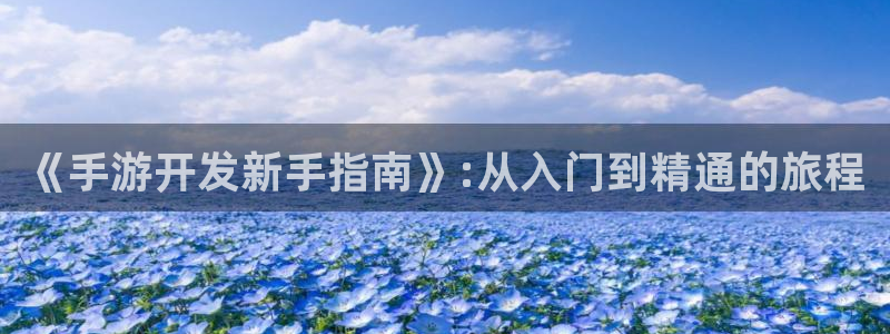 巅峰国际app：《手游开发新手指南》:从入门到精通的旅程